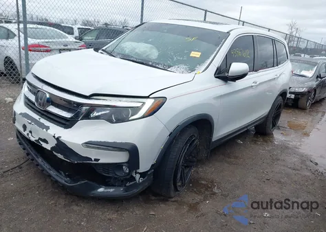 2020 Honda Pilot Awd Ex-L z USA, uszkodzony, nr VIN 5FNYF6H58LB002086